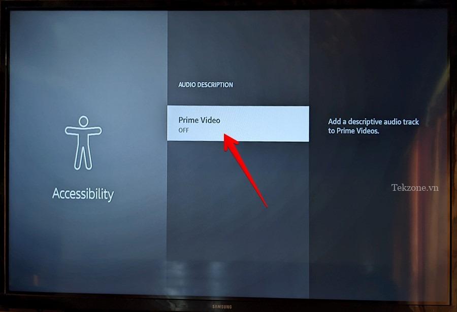 Audio Description Fire Tv Stick Tắt