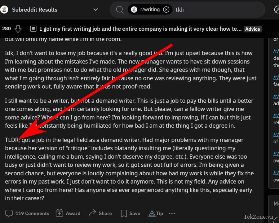 Reddit Tldr Quá Dài Chưa Đọc