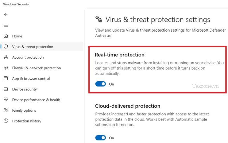 Điều gì gây ra lỗi Video scheduler internal Bảo mật Windows Nhà cung cấp vi-rút Ứng dụng vi-rút Tắt