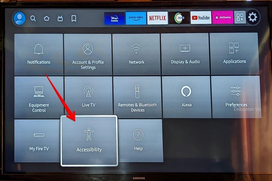 Fire Tv Stick Cài đặt Trợ năng