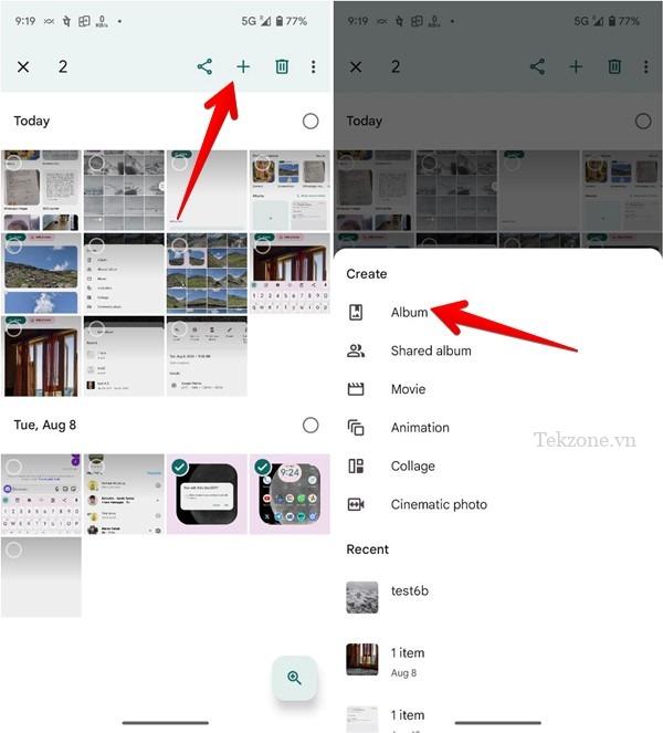 Thư mục cục bộ mới của Google Photos