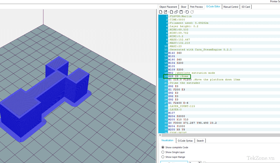 Cách đặt chính xác Z-Offset của máy in 3D