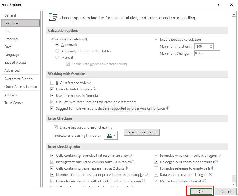 Cách khắc phục lỗi #NUM!  Lỗi trong Microsoft Excel hình 13