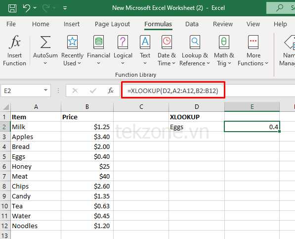 Cách khắc phục lỗi #VALUE!  Lỗi Microsoft Excel hình 13