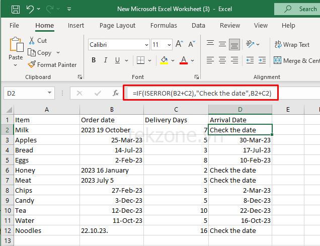 Cách khắc phục lỗi #VALUE!  Lỗi Microsoft Excel hình 16