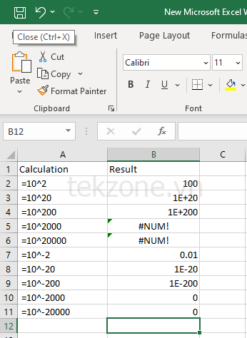 Cách khắc phục lỗi #NUM!  Lỗi trong Microsoft Excel hình ảnh 3