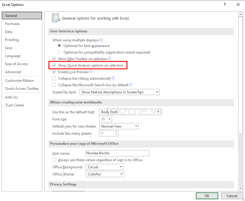 Cách sử dụng Công cụ Quick Analysis trong Microsoft Excel hình 5