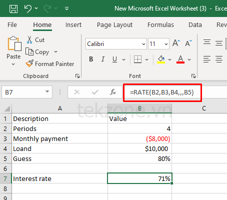 Cách khắc phục lỗi #NUM!  Lỗi trong Microsoft Excel hình 8