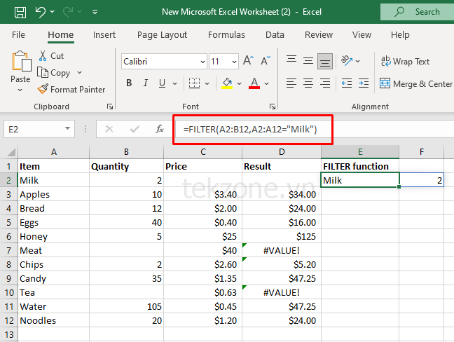 Cách khắc phục lỗi #VALUE!  Lỗi Microsoft Excel hình 8