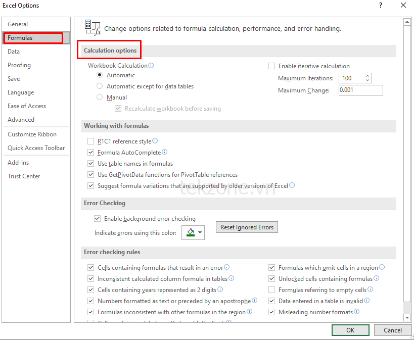 Cách khắc phục lỗi #NUM!  Lỗi trong hình ảnh Microsoft Excel 10