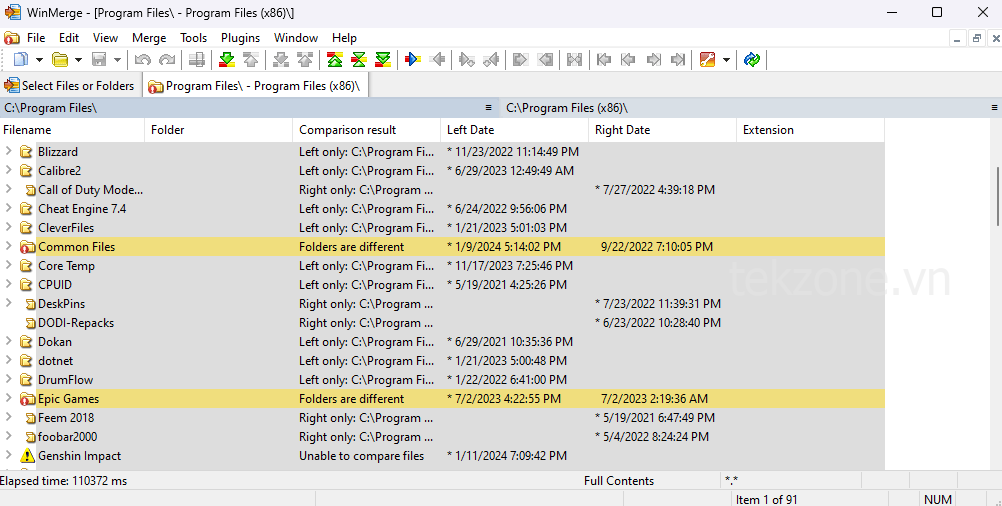 Cách so sánh hai thư mục hoặc thư mục trong Windows image 12